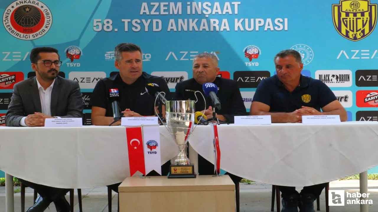 TSYD Ankara Kupası’nın tanıtım toplantısına Eroğlu ve Kaplan katıldı