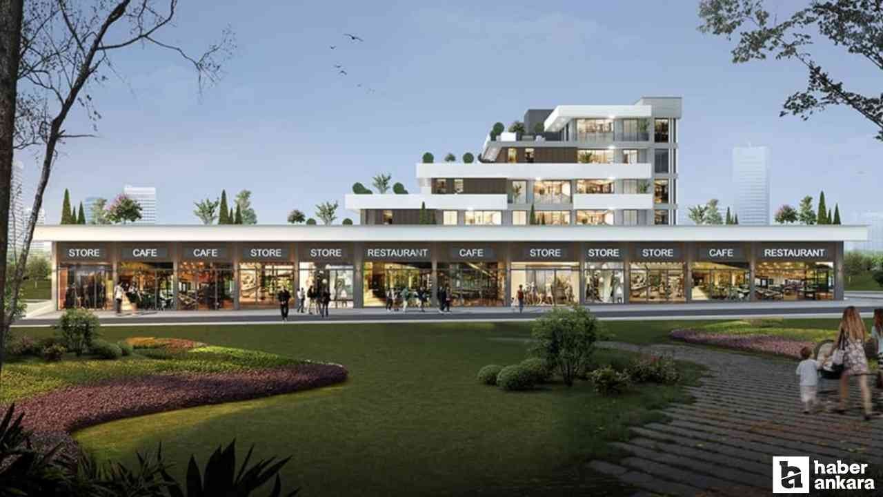 Metro Suit Projesi lüks 1+1 2+1 konut ve dükkanlarıyla Başkentte alıcılarını bekliyor