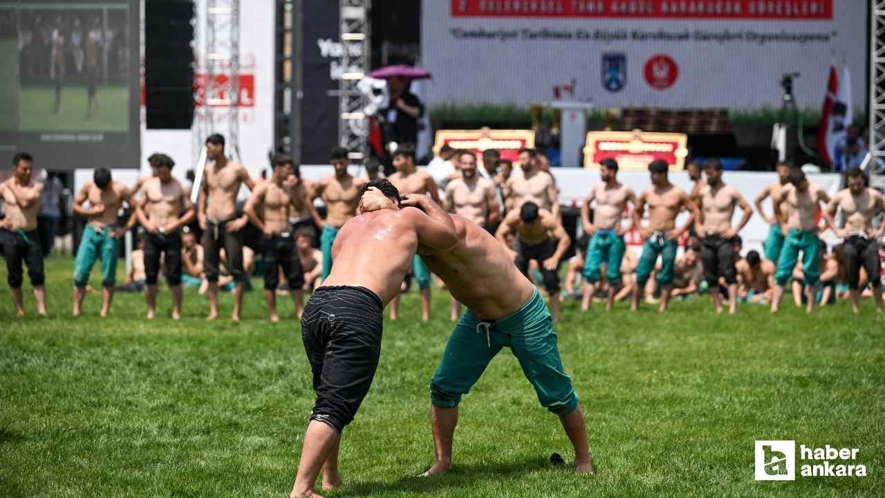 2. Taha Akgül Karakucak Güreşleri'nde başpehlivan Feyzullah Aktürk oldu