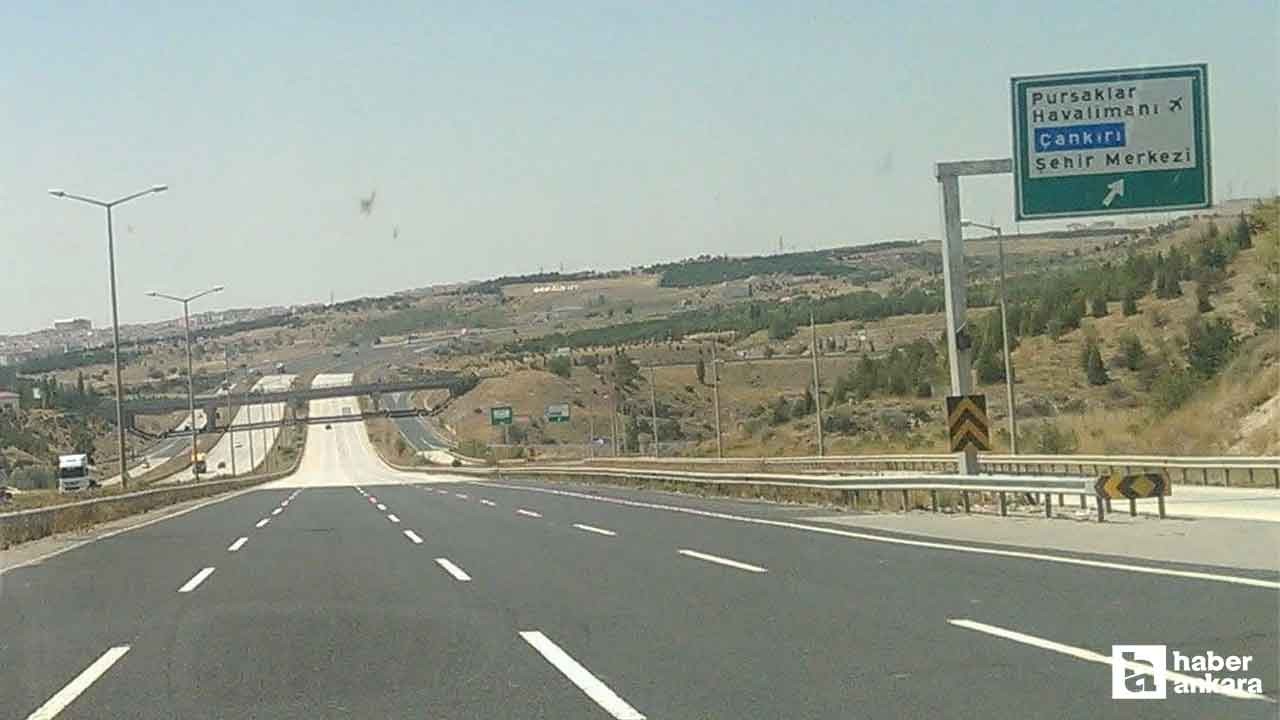 Sürücüler dikkat! Kırşehir-Ankara karayolu bakıma alındı
