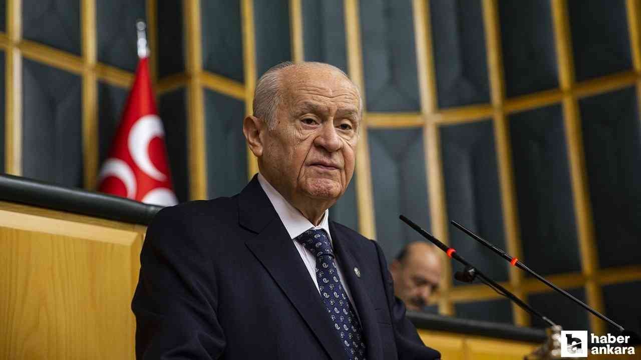 Devlet Bahçeli'den 'Terörsüz Türkiye' sürecine ilişkin açıklama