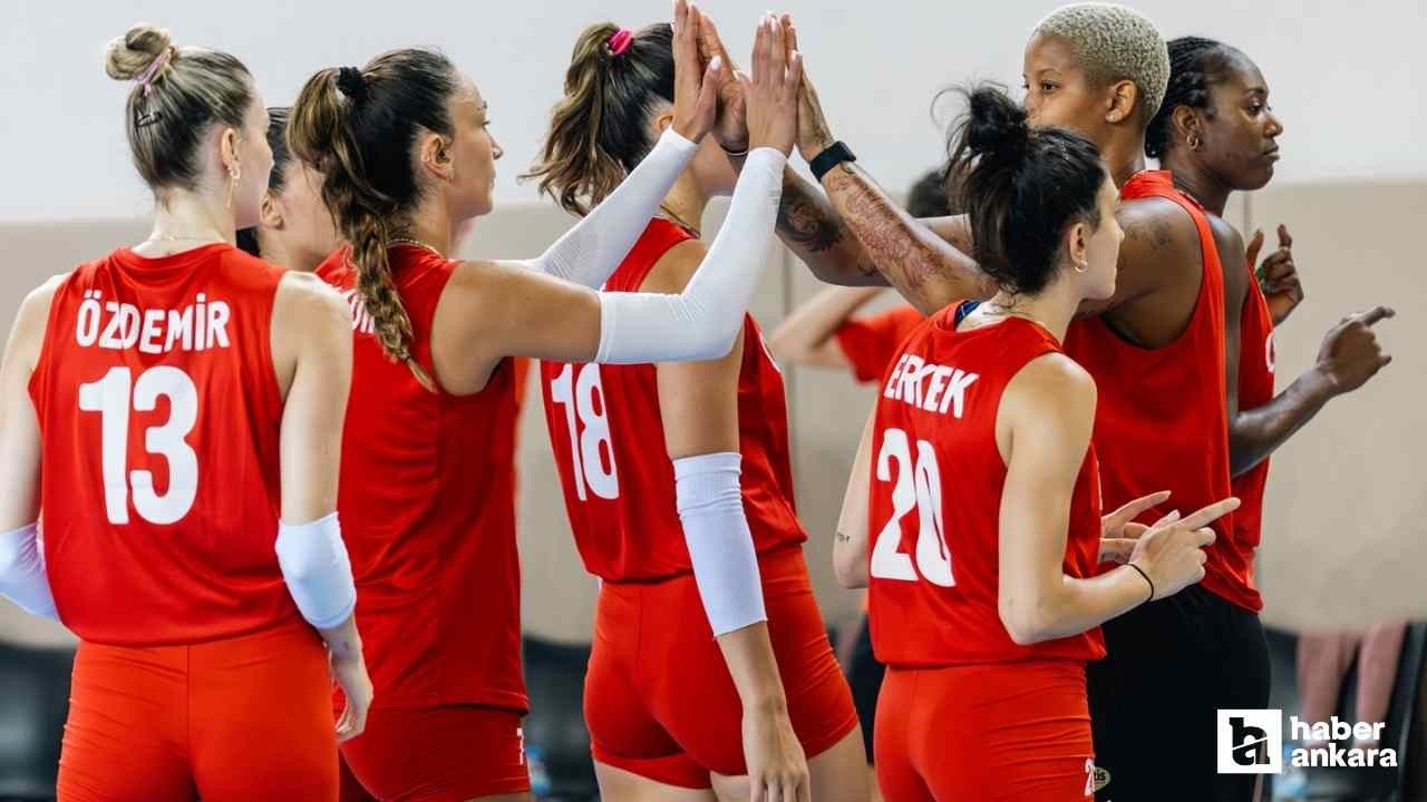 Filenin Sultanları hazırlık maçında Sırbistan'ı 3-0 ile geçti