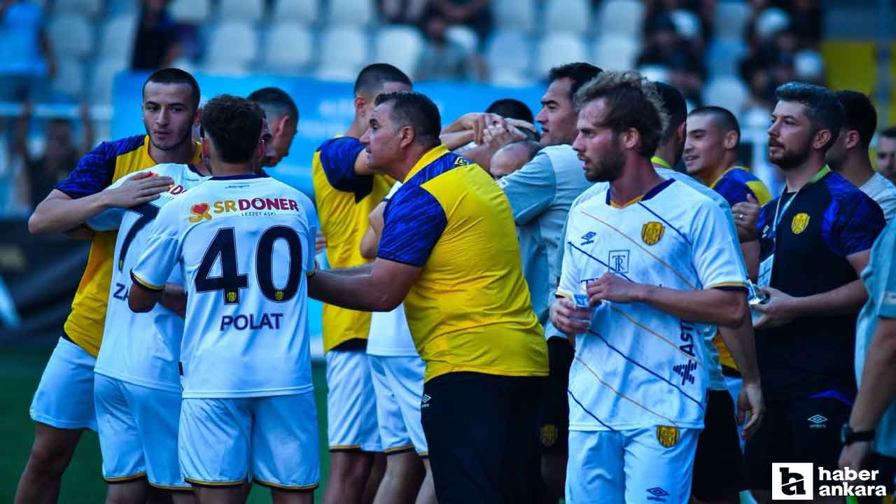 MKE Ankaragücü, Güzide Gebze Spor Kulübü'nü 2-0 Mağlup Etti