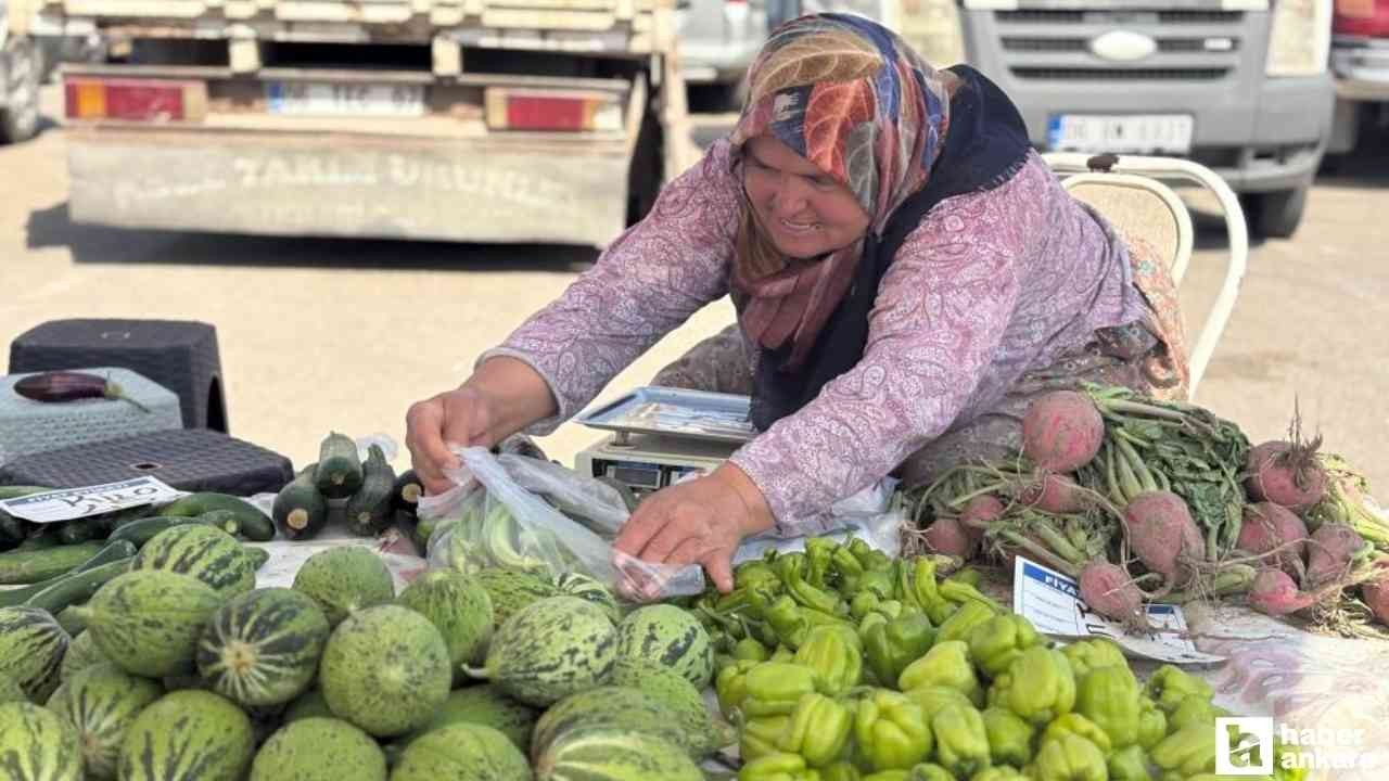Sincan Belediyesi'nin üretici köylü pazarları haftanın 5 günü hizmet veriyor