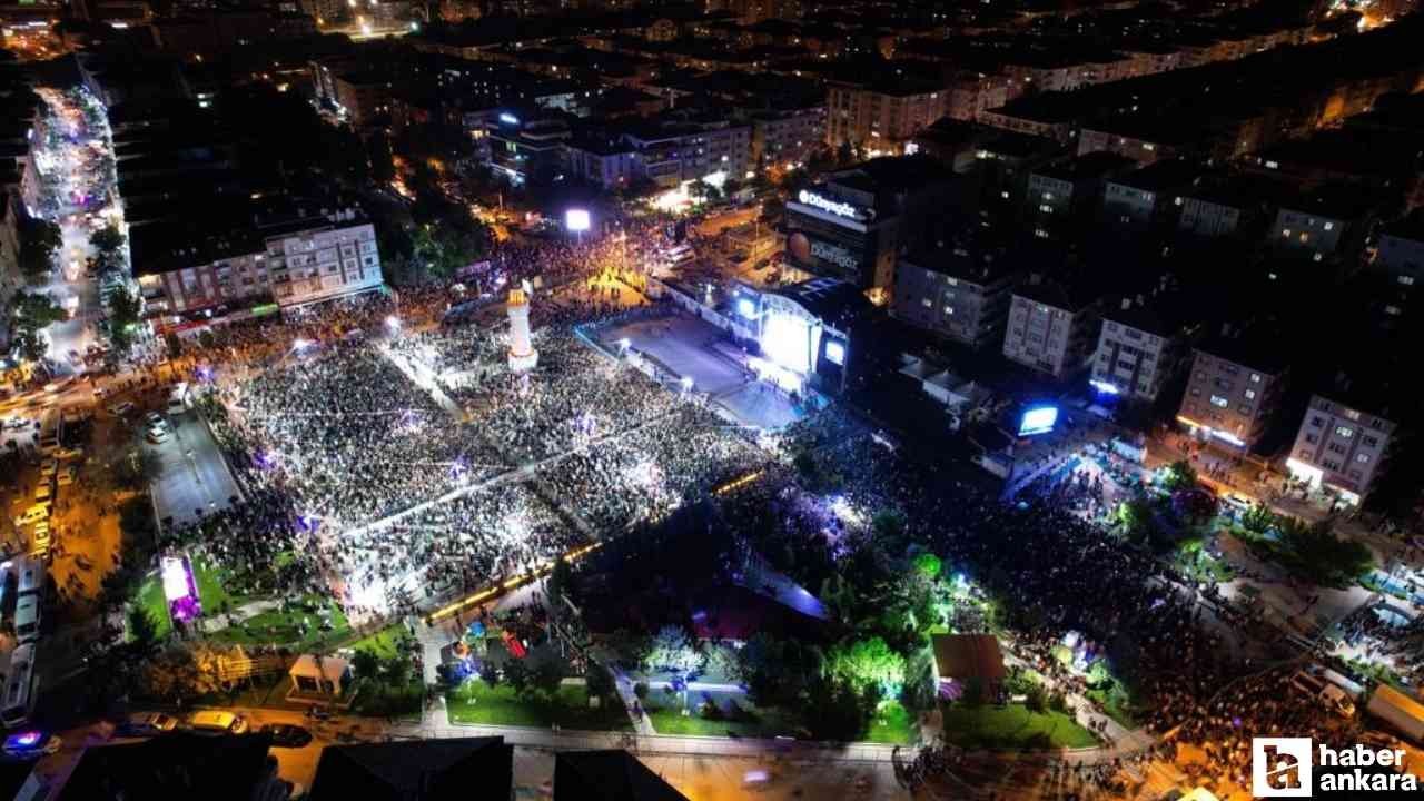 Sincan Belediyesi festival konser programını açıkladı!