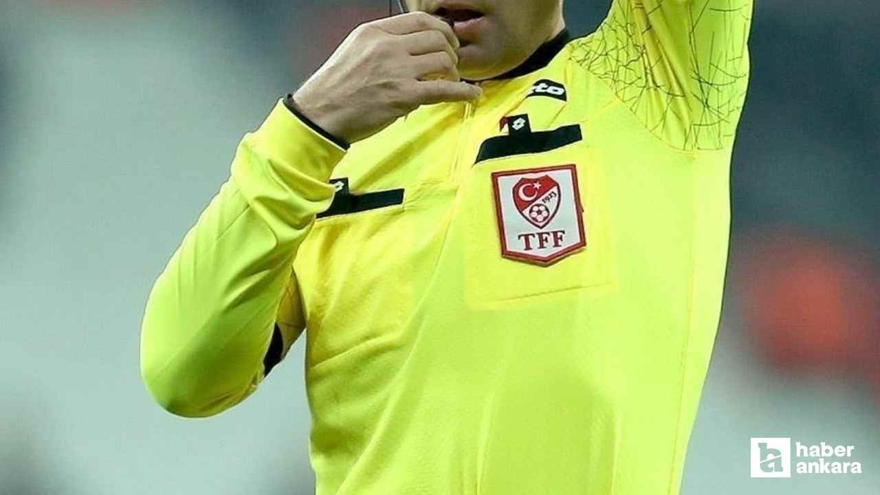 Gençlerbirliği ve Keçiörengücü'nün maçlarını yönetecek hakemler açıklandı