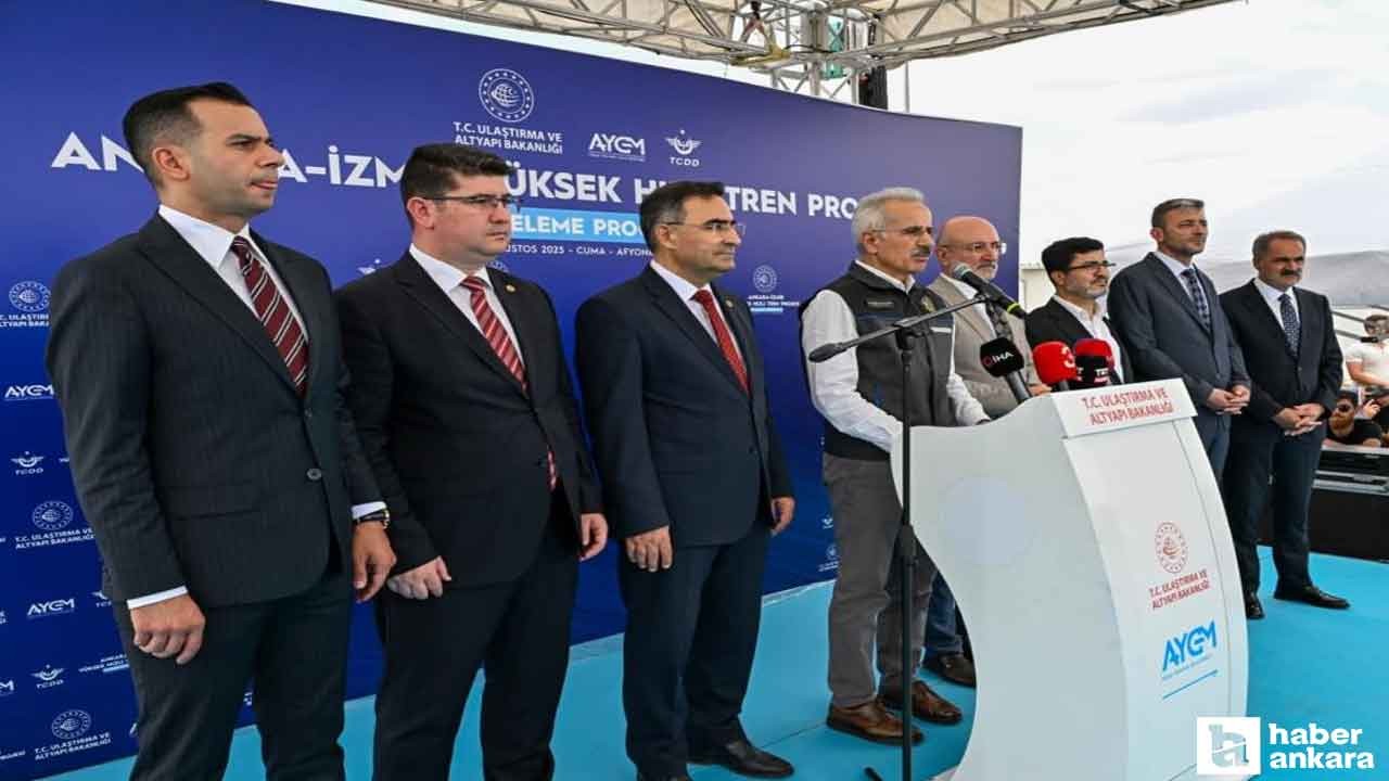 YHT ile Ankara-İzmir arası ulaşım 3.5 saate düşecek!
