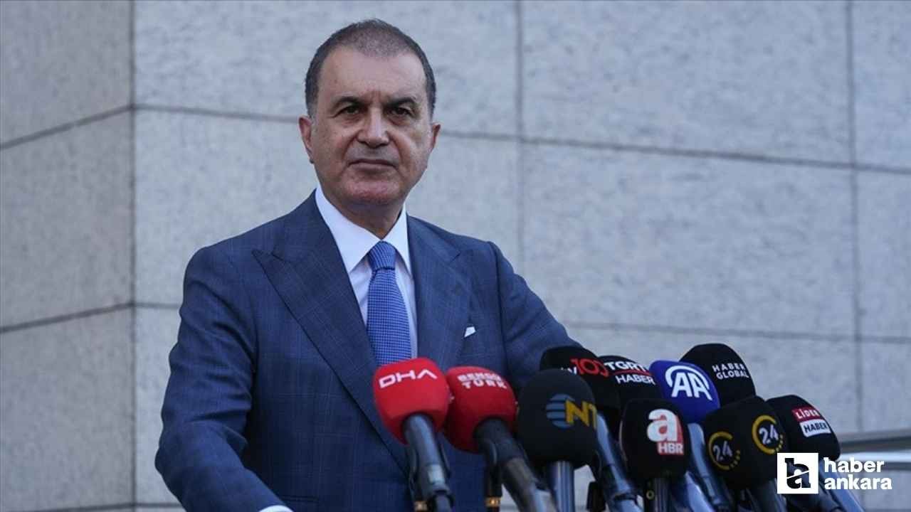 AK Parti Sözcüsü Ömer Çelik'ten Azerbaycan ile Ermenistan barışı hakkında açıklama