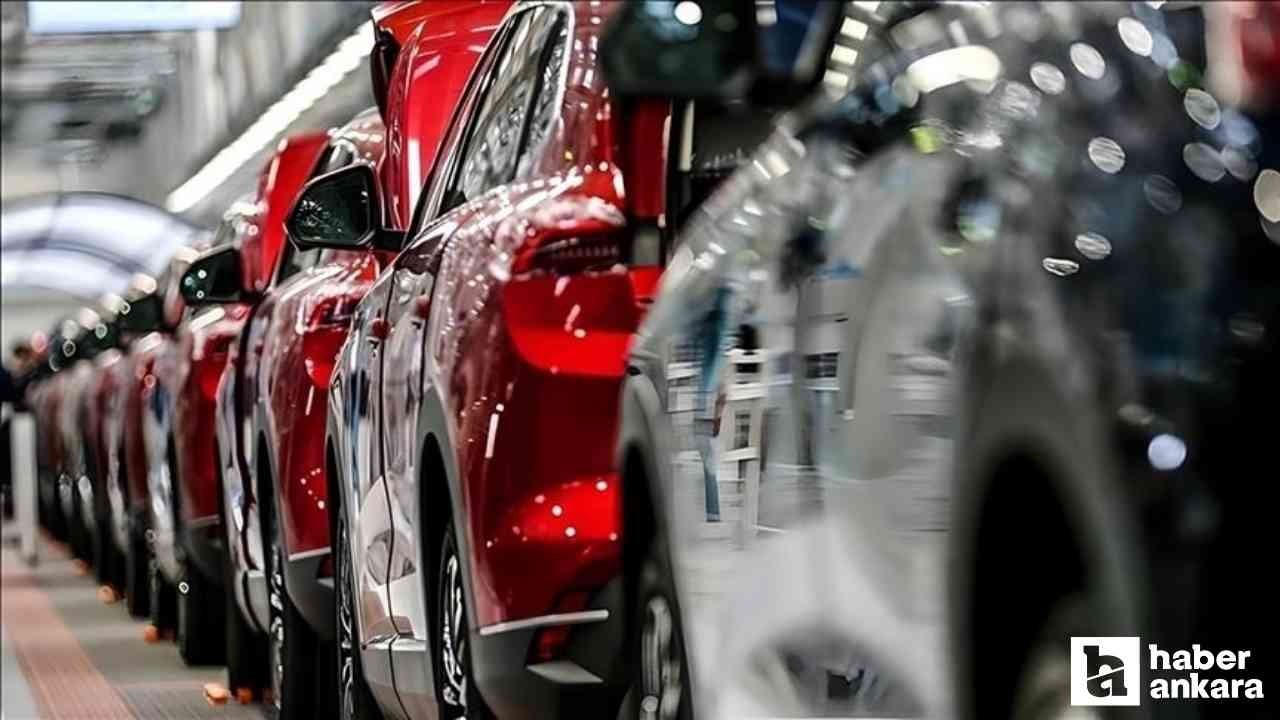 Ankara'dan son 6 ayda 942,9 milyon dolarlık otomotiv ihracatı yapıldı