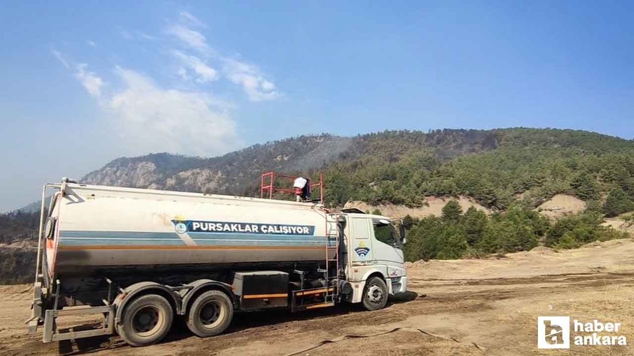 Pursaklar'dan Karabük'e yardım eli!