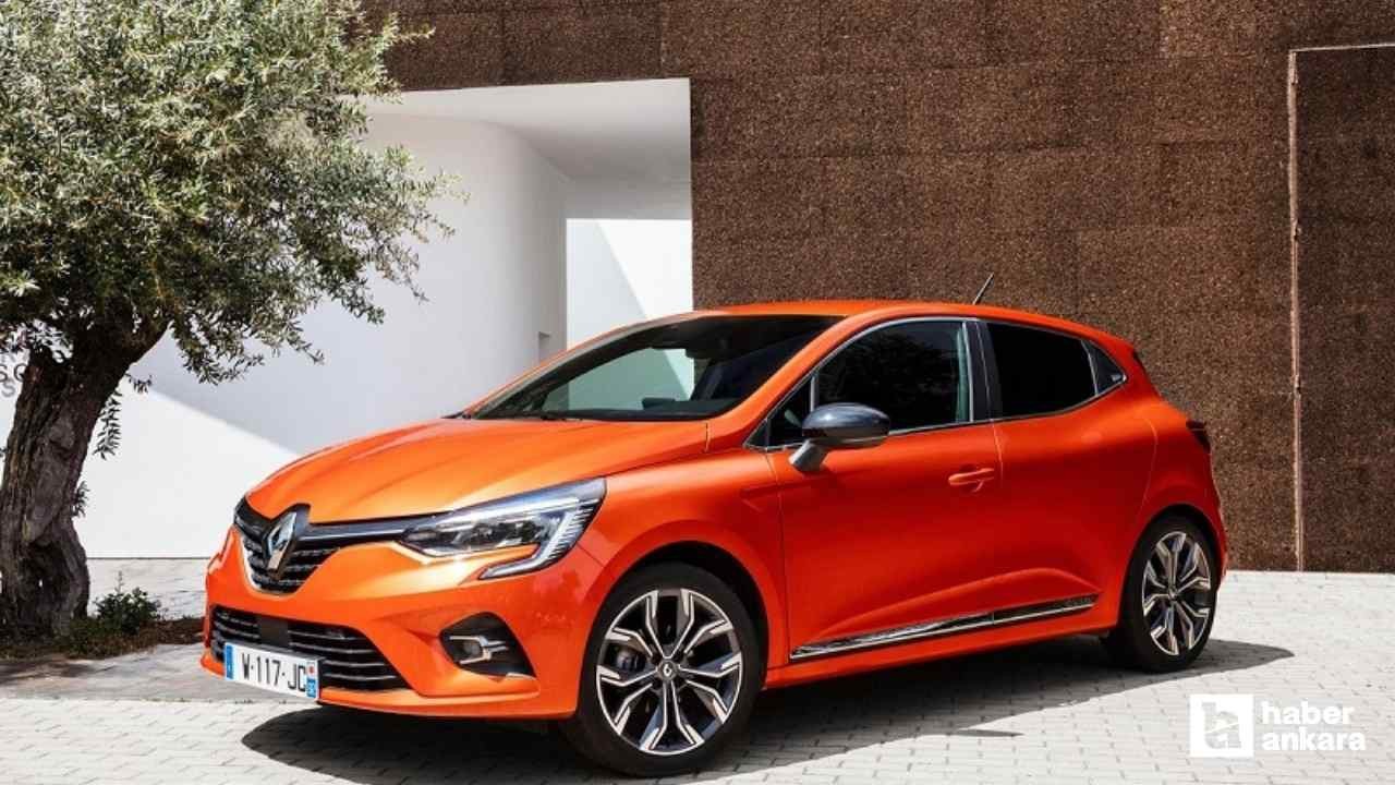 Renault Clio için finansman destekli fiyat listesi