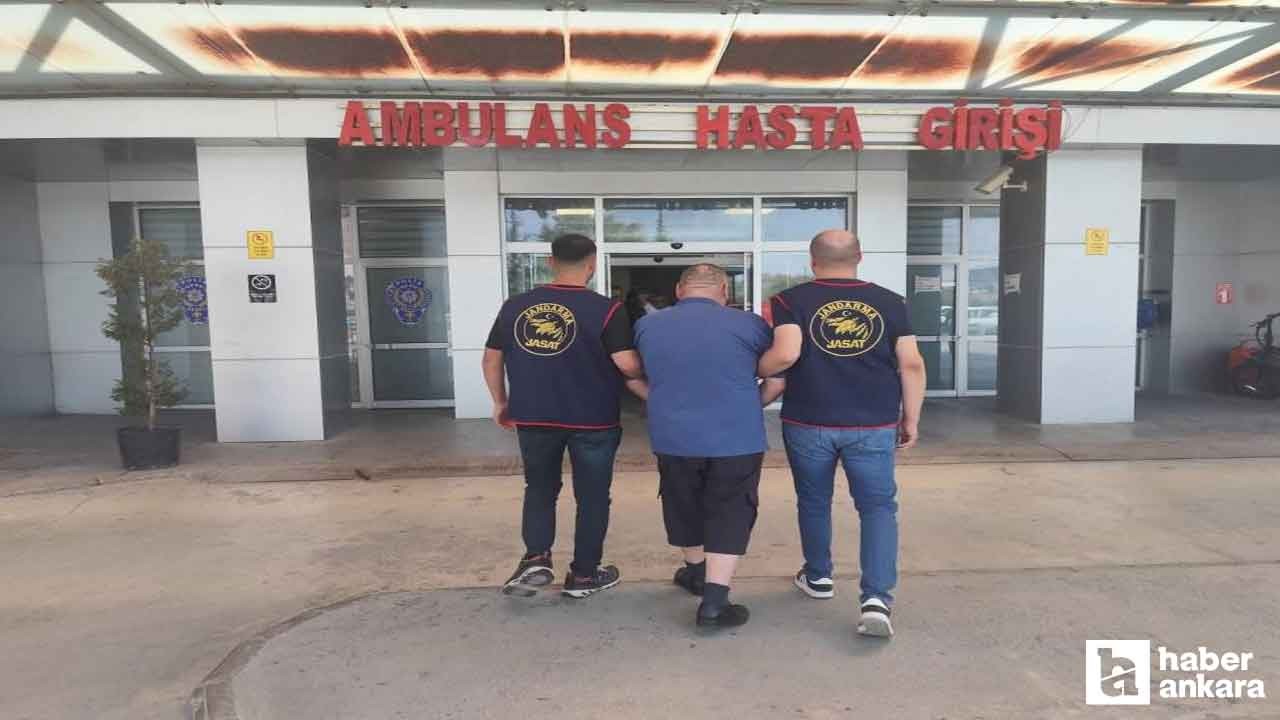 Ankara'da suç kaydı bulunan şahıs Eskişehir'de yakalandı!