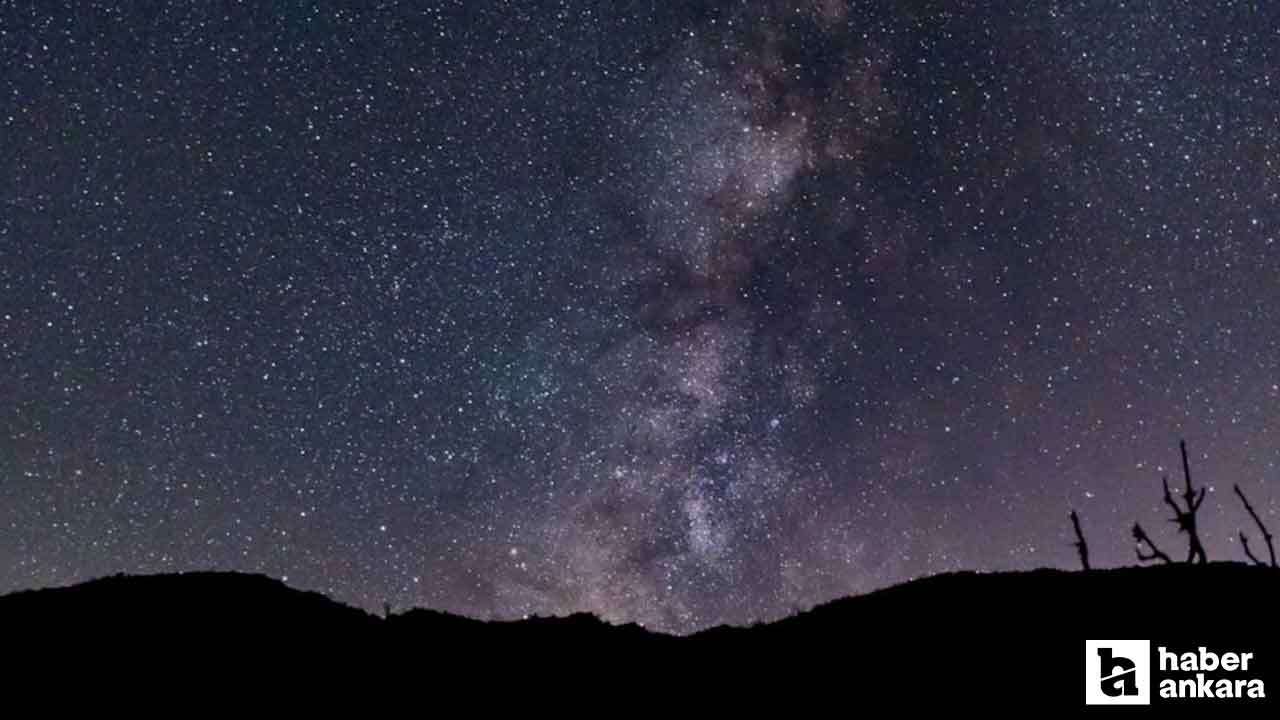 Ankaralılar, meteor yağmurunu lavanta bahçesinde birlikte izledi