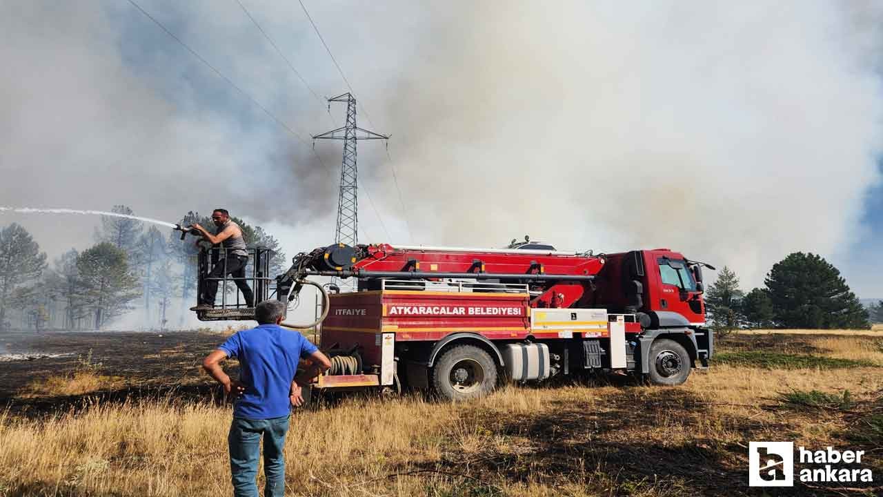 Çankırı'daki orman yangınında son durum ne, yangın kontrol altına alındı mı?
