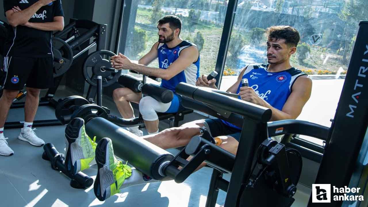 Halkbank, Bolu kampına ağırlık antrenmanı ile başladı