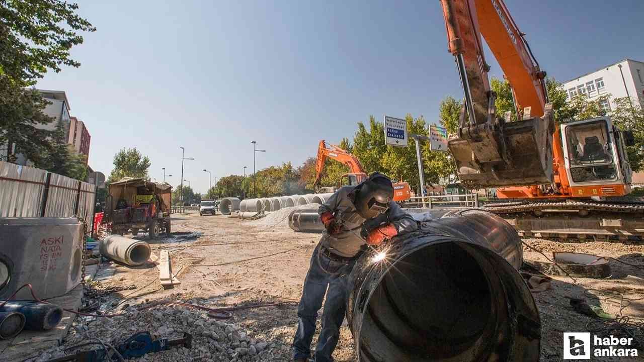 ASKİ'den Keçiören Etlik ve Ayvalı Caddeleri için kazı çalışması duyurusu
