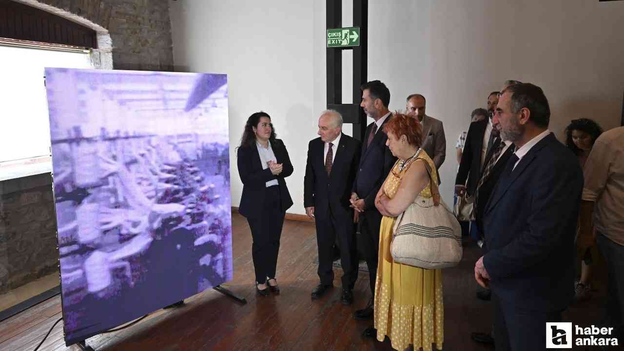 Ankara'da Cumhuriyetin 102. yıl dönümü için hazırlanan fotoğraf sergisi açıldı!