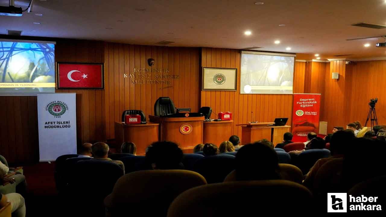 Etimesgut Belediyesi'nden 17 Ağustos anma ve farkındalık eğitimi