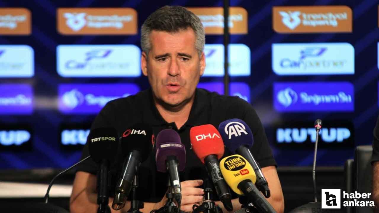 Gençlerbirliği Teknik Direktörü Eroğlu: 'Kazanamıyorsan bile kaybetmemek gerekiyor'
