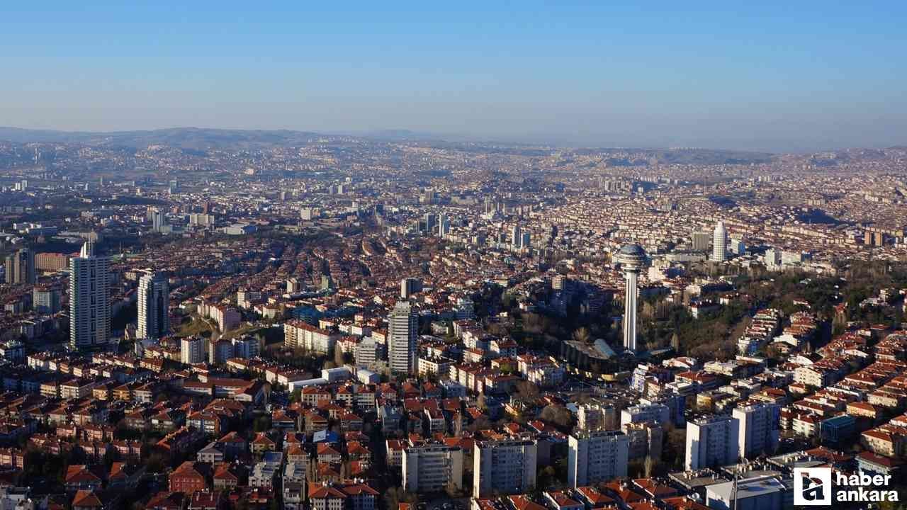 Ankara'da Konut Fiyat Endeksi Temmuz ayında yüzde 1,2 arttı