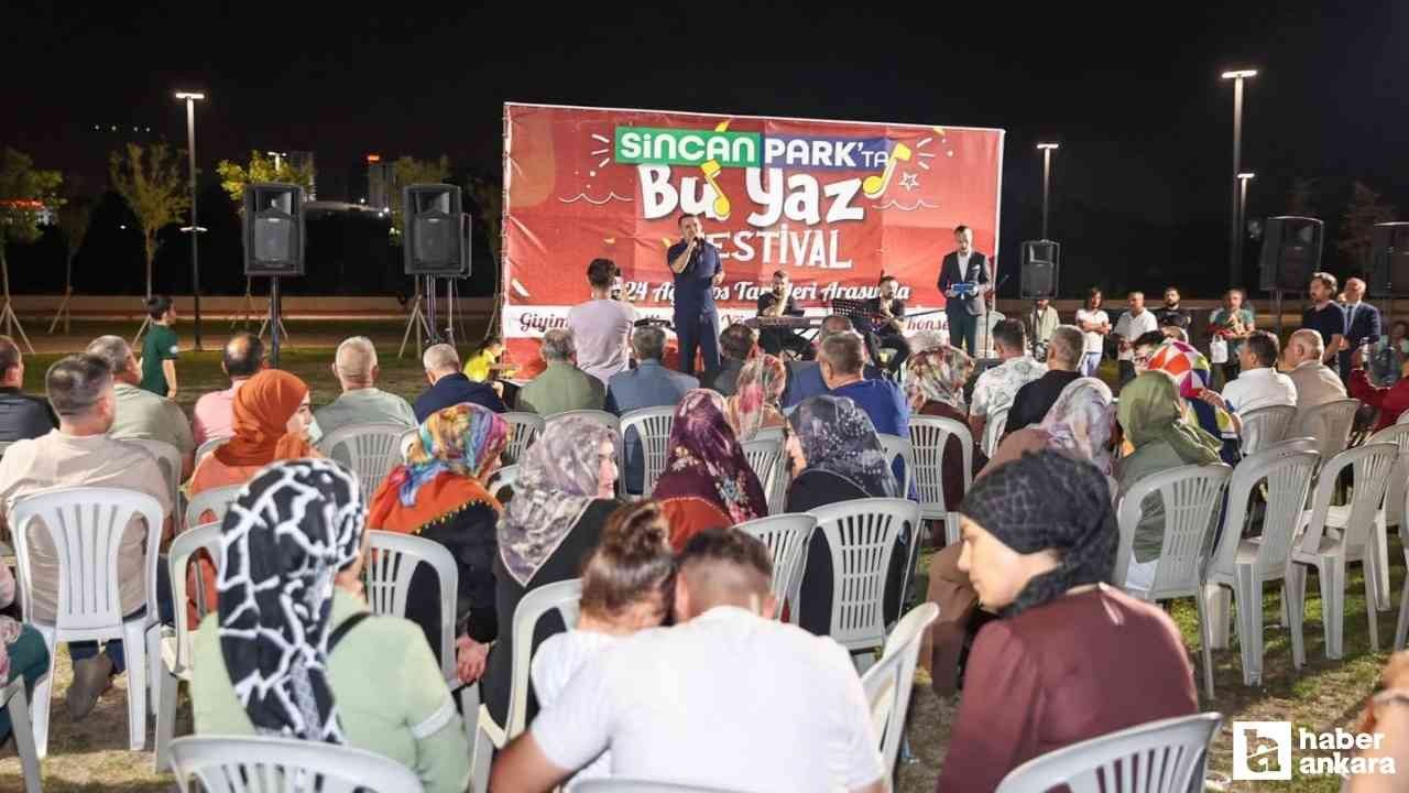 Ağrılılar ve Çankırılılar Sincan Park'ta buluştu
