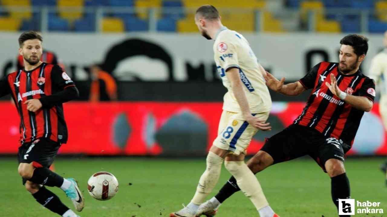 Ankaragücü - 24 Erzincanspor maçı tarihte bir ilk olacak