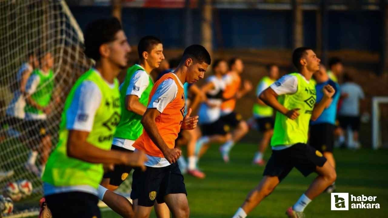 Ankaragücü'nde ligde ilk maç için hazırlıklar sürüyor