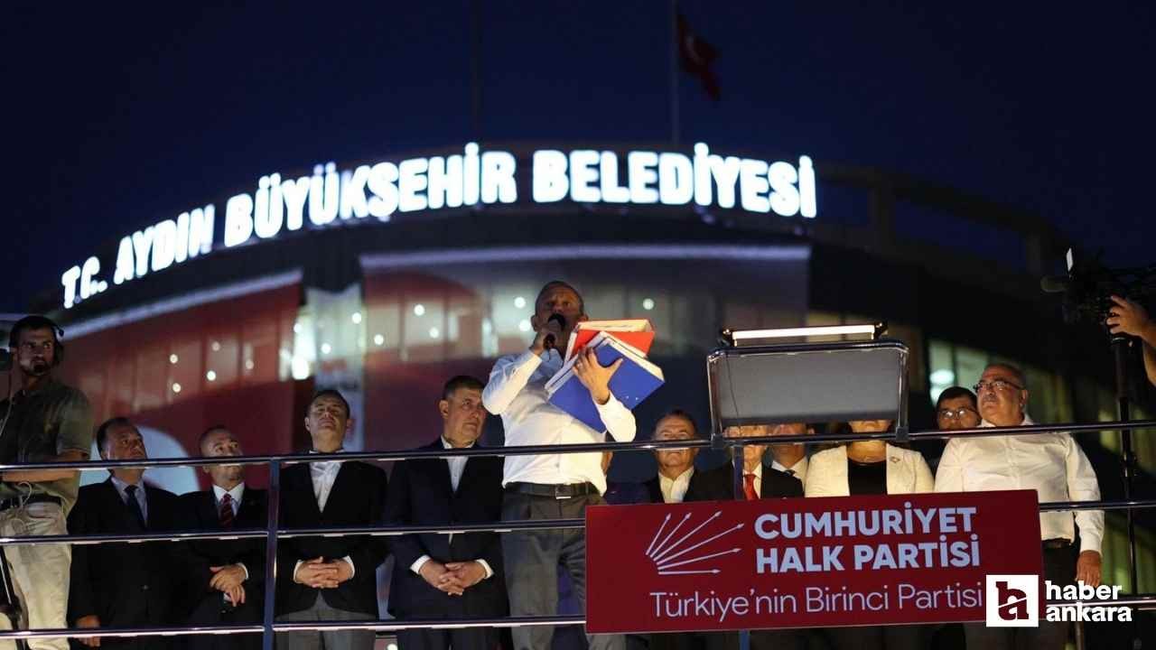 Özgür Özel'den çağrı: Aydın seçimlerini yenileyelim
