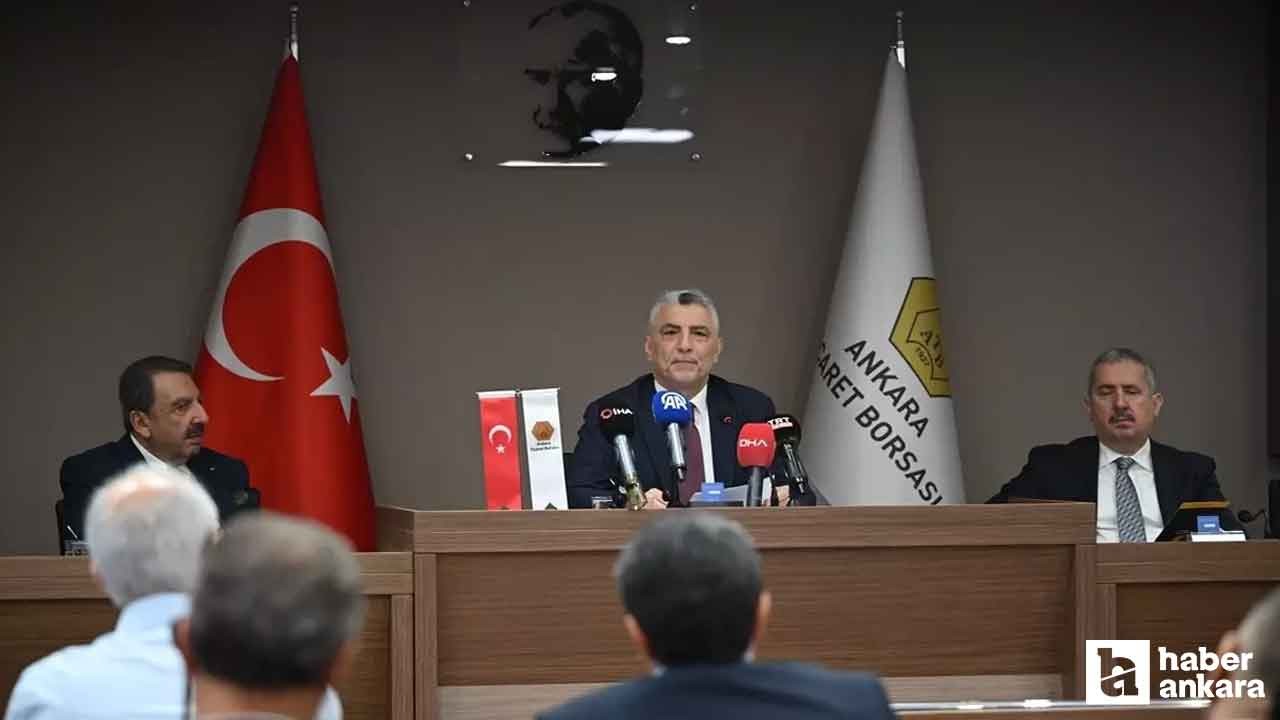 Bakan Bolat, Ankara Ticaret Borsasını ziyaret etti
