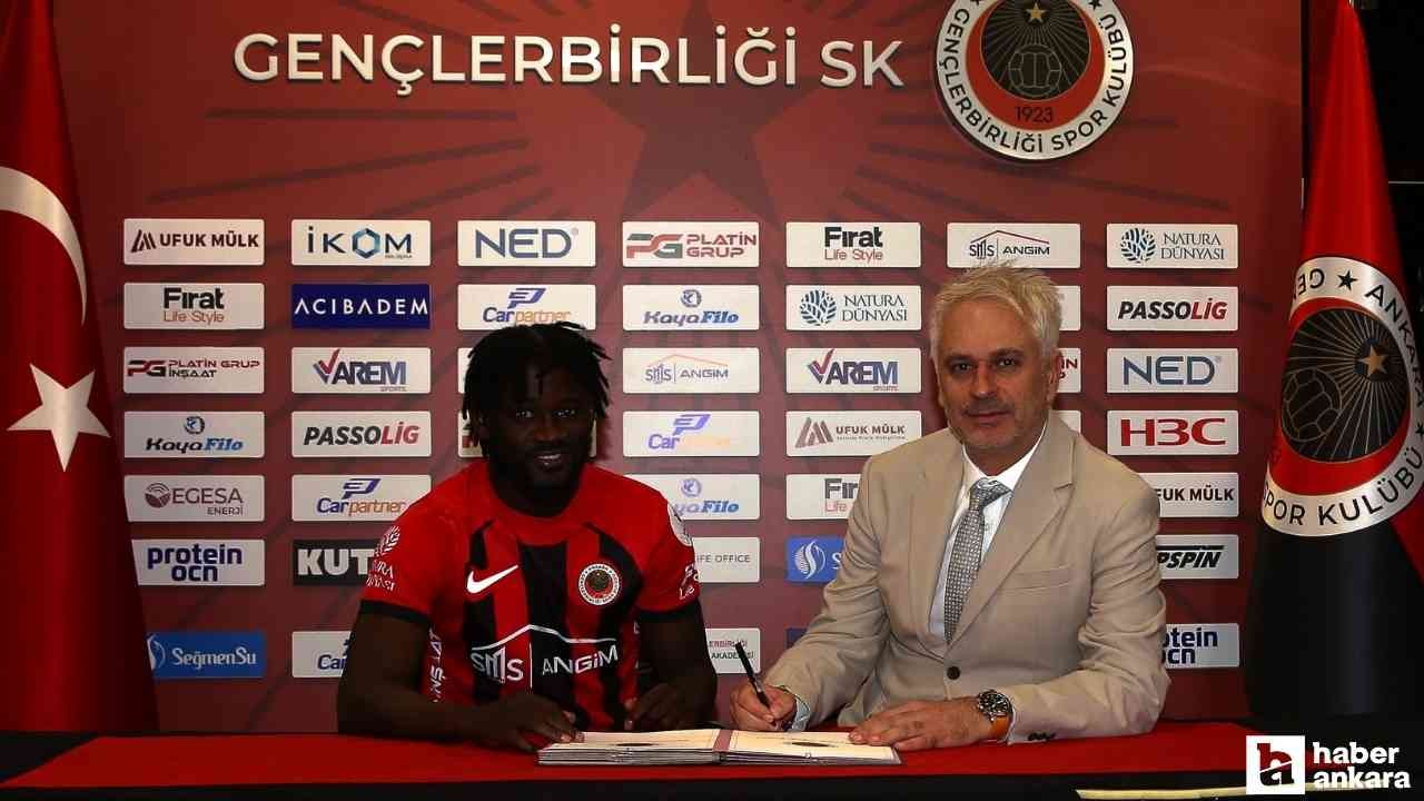 Gençlerbirliği, Malili Sekou Koita’yı kiralık olarak kadrosuna kattığını duyurdu