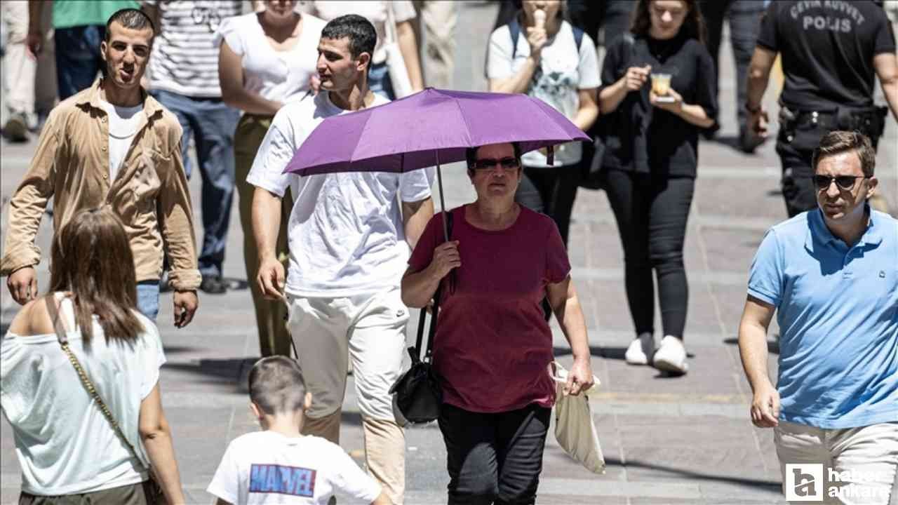 Ankara'da sıcaklıklar hafta sonu 34 dereceye çıkacak