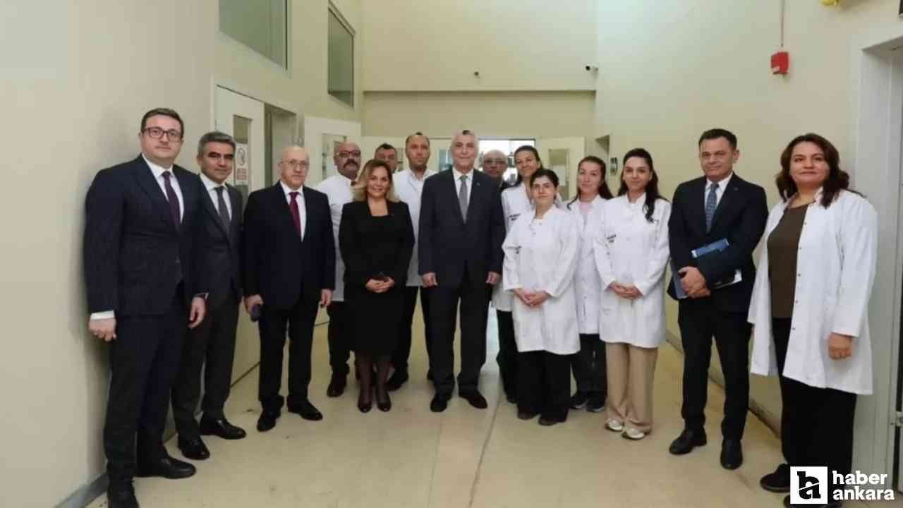 Bakan Bolat'tan Ankara Lojistik Üssü'ne ziyaret