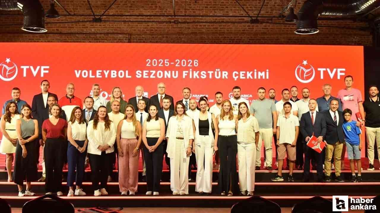 Vodafone Sultanlar Ligi’nde 2025-2026 sezonu fikstürü çekildi
