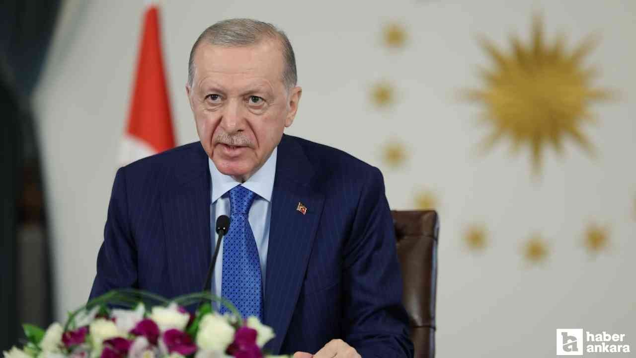 Cumhurbaşkanı Erdoğan'dan TCG Anadolu gemisine ilişkin paylaşım!