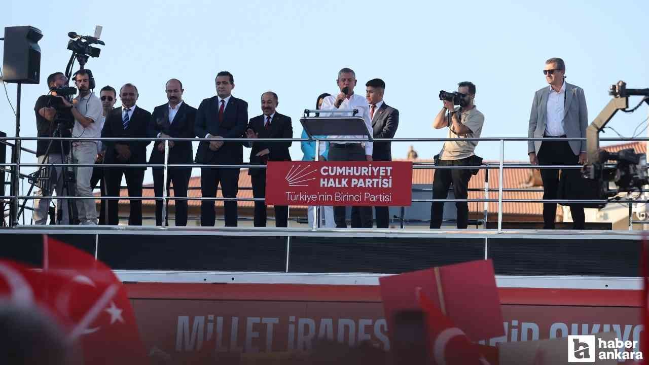 Özgür Özel: 'Asgari ücrete mutlaka ara zam yapılmalıdır'