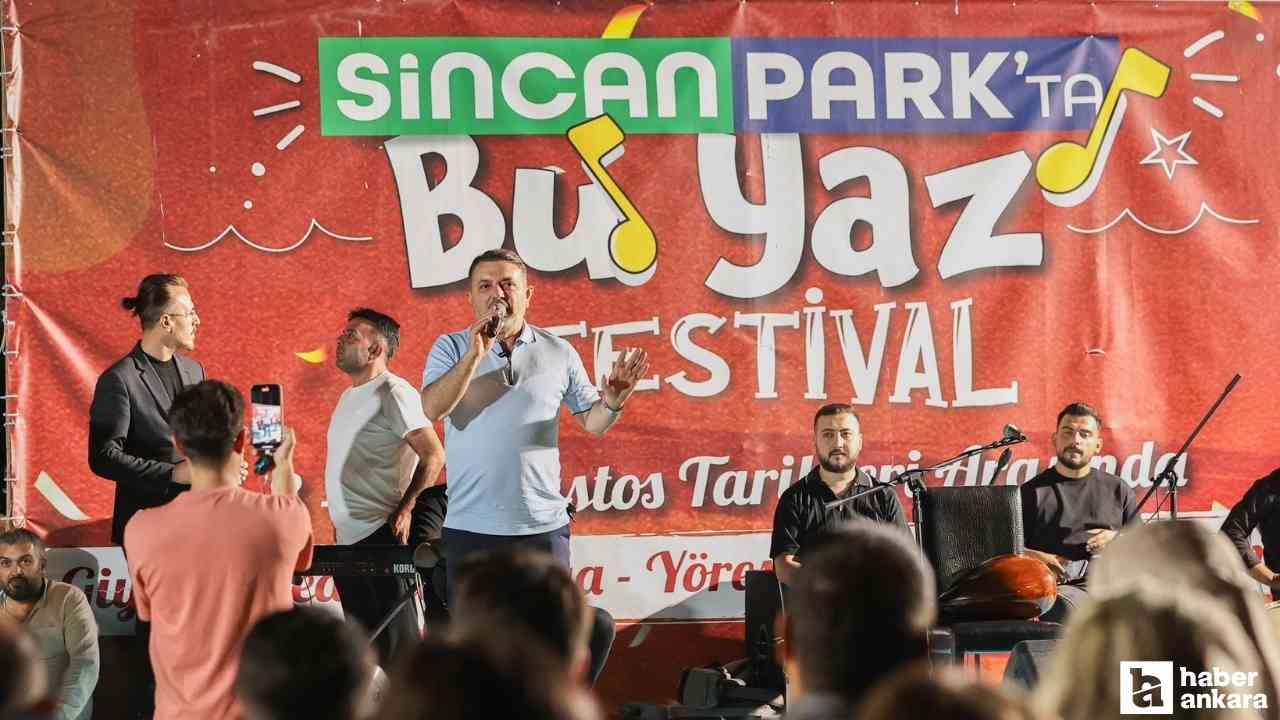 Sincan Park'ta Kırşehirliler ve Kırıkkaleliler Günü düzenlendi