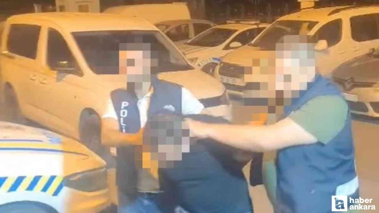 Sincan'da araç içinde havai fişek ateşleyen şahsa 27 bin TL para cezası!