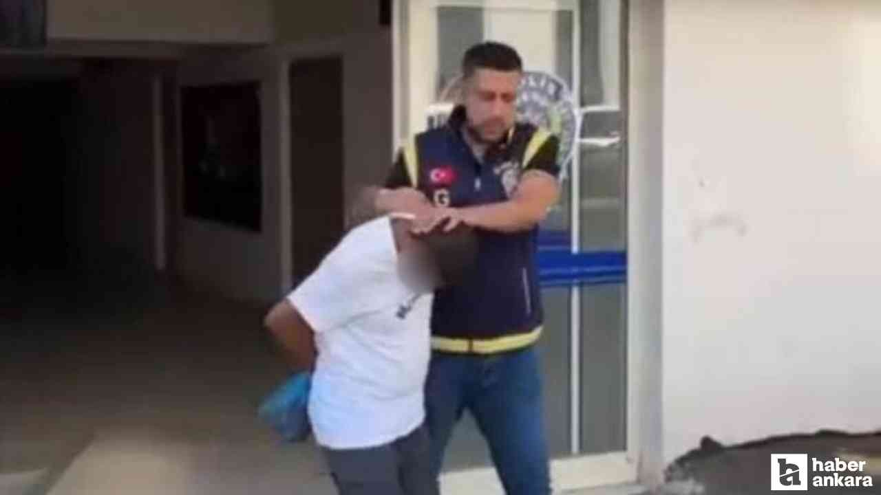 Eymir ormanlarını yakmaya çalışan şüpheli tutuklanarak cezaevine gönderildi