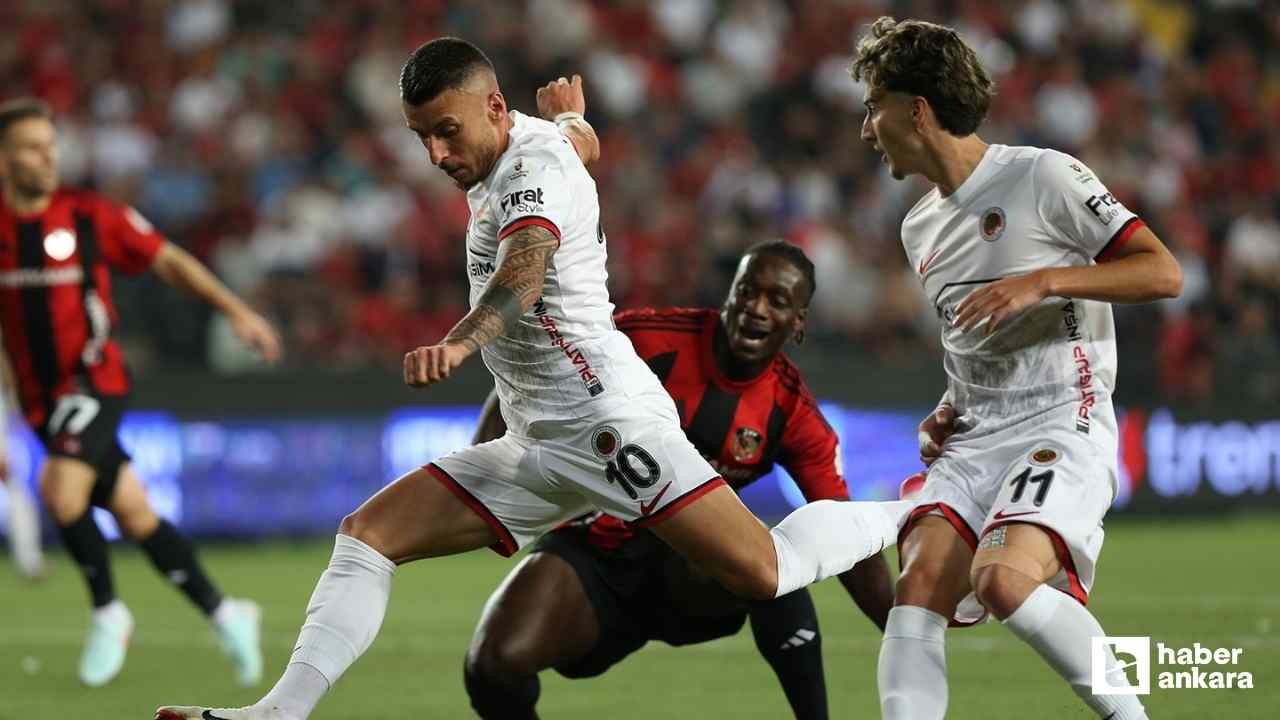 Gençlerbirliği deplasmanda Gaziantep FK'ye 2-1 mağlup oldu