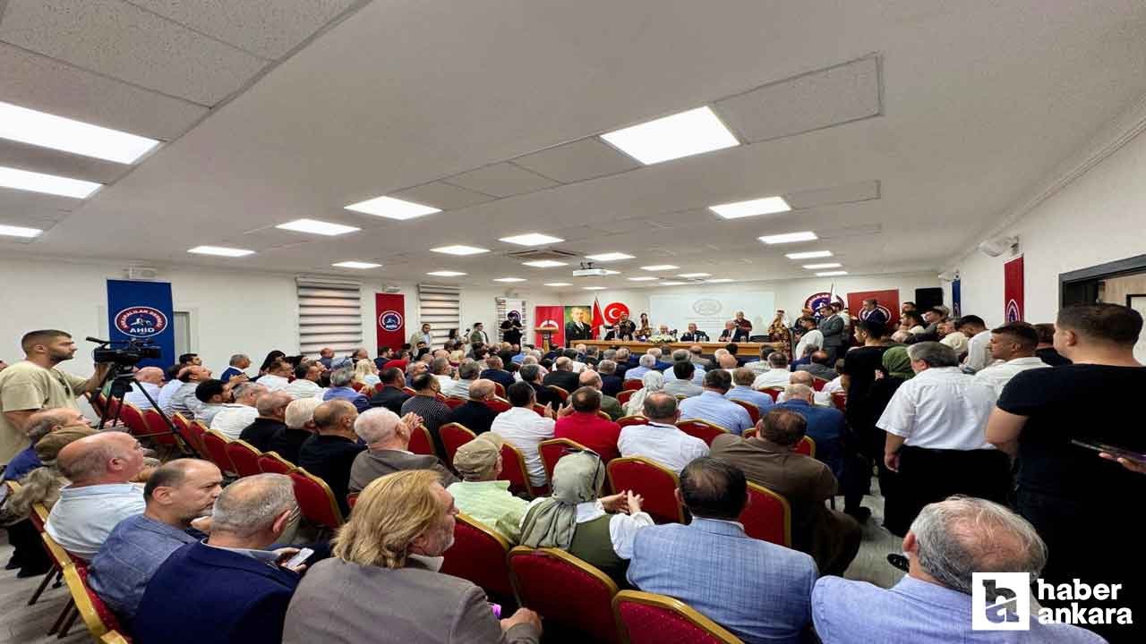 AHİD 17. Olağan Genel Kurulu'nda Hilmi Yaman yeniden başkan seçildi