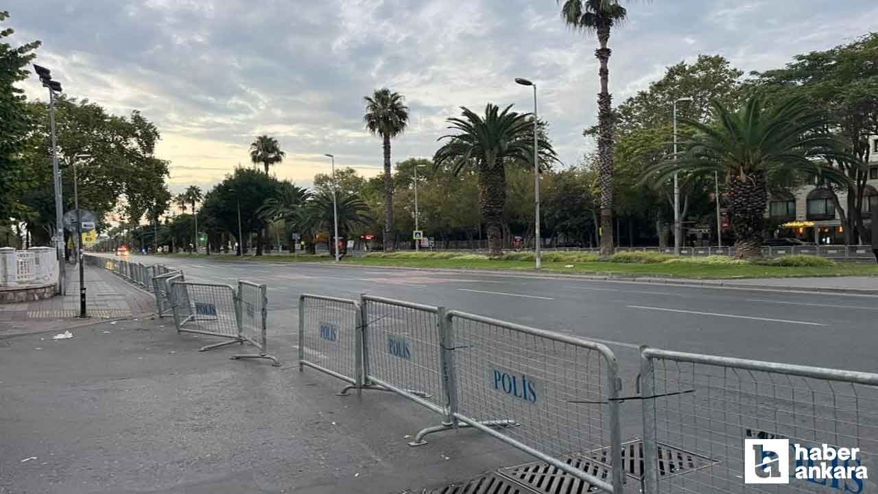 İstanbul'da yollar kapalı mı son dakika: Bugün trafiğe kapalı yollar saat kaçta açılacak?