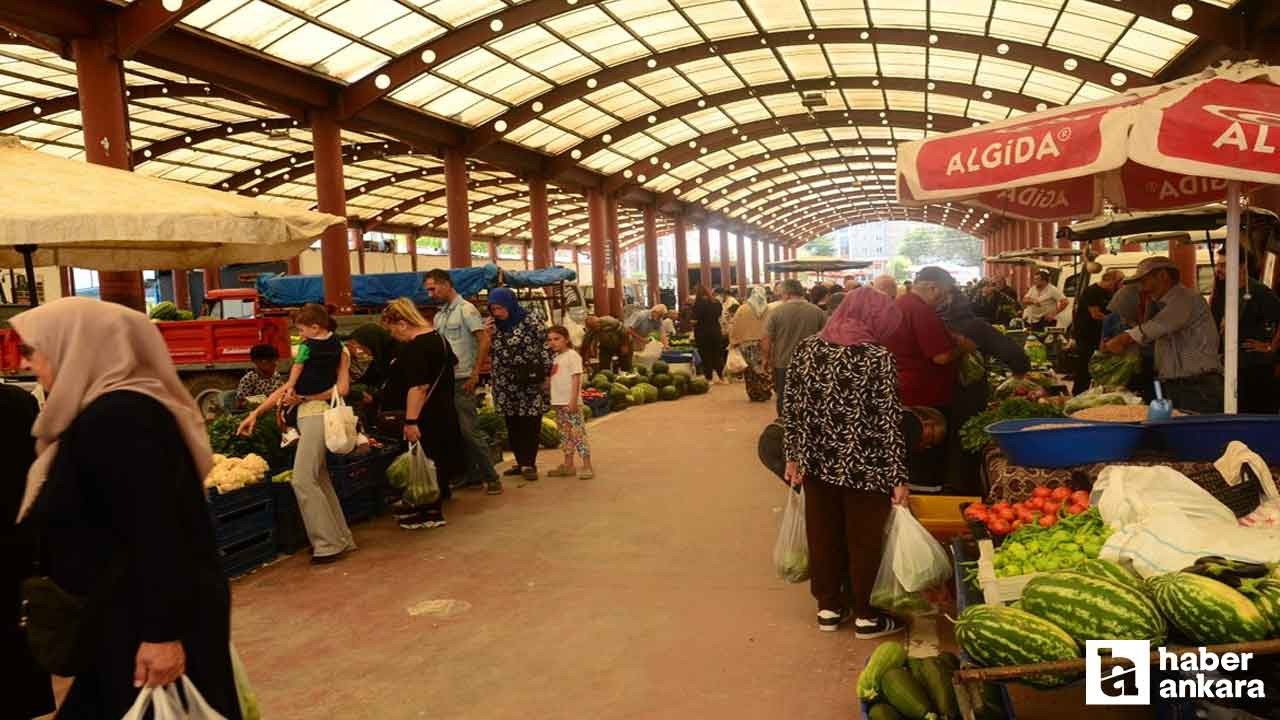 Kahramankazan Belediyesi'nden köylü pazarları!