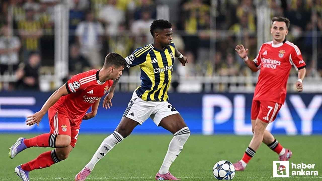 Benfica-Fenerbahçe maçı ne zaman, saat kaçta, hangi stadyumda oynanacak?
