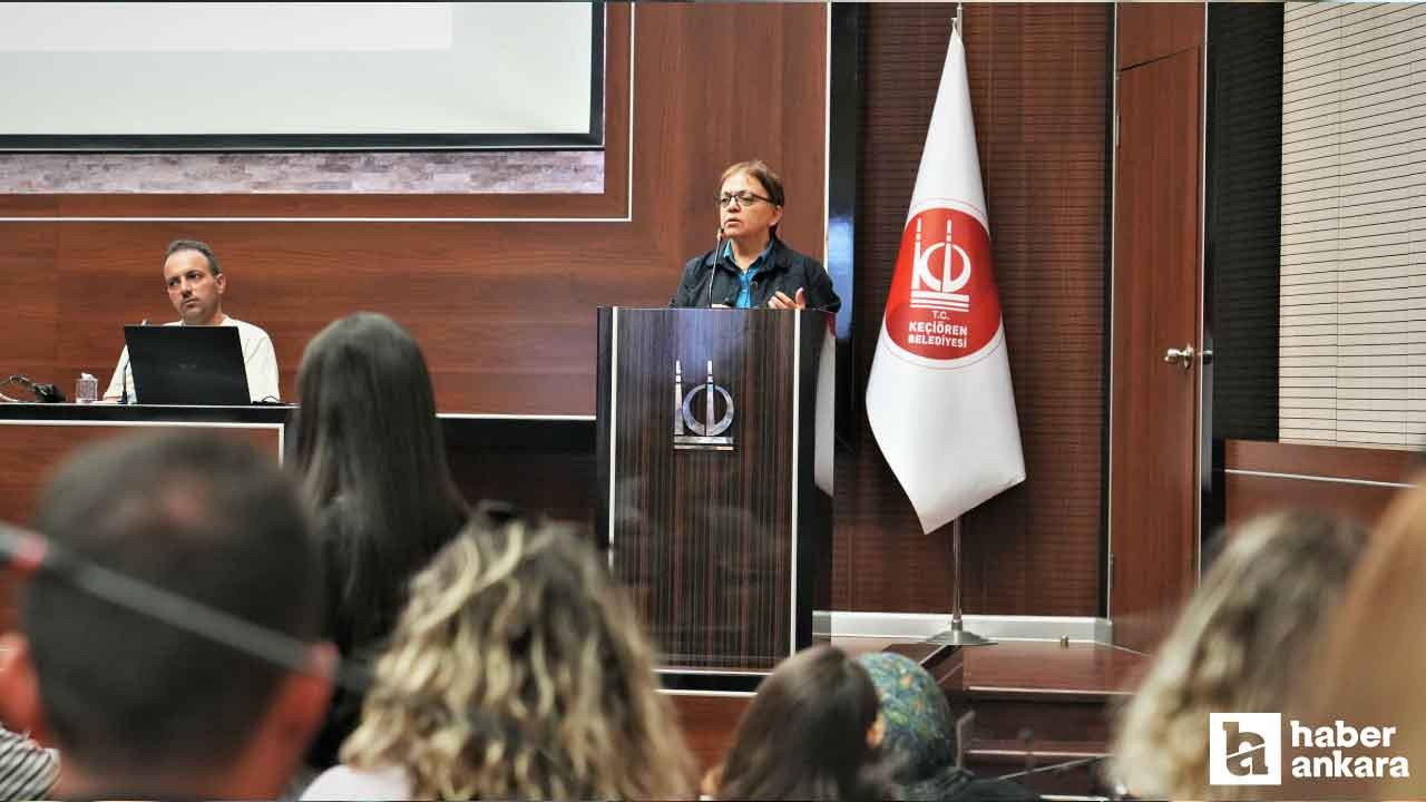 Keçiören Belediyesi personeline sağlık okuryazarlığı eğitimi verdi