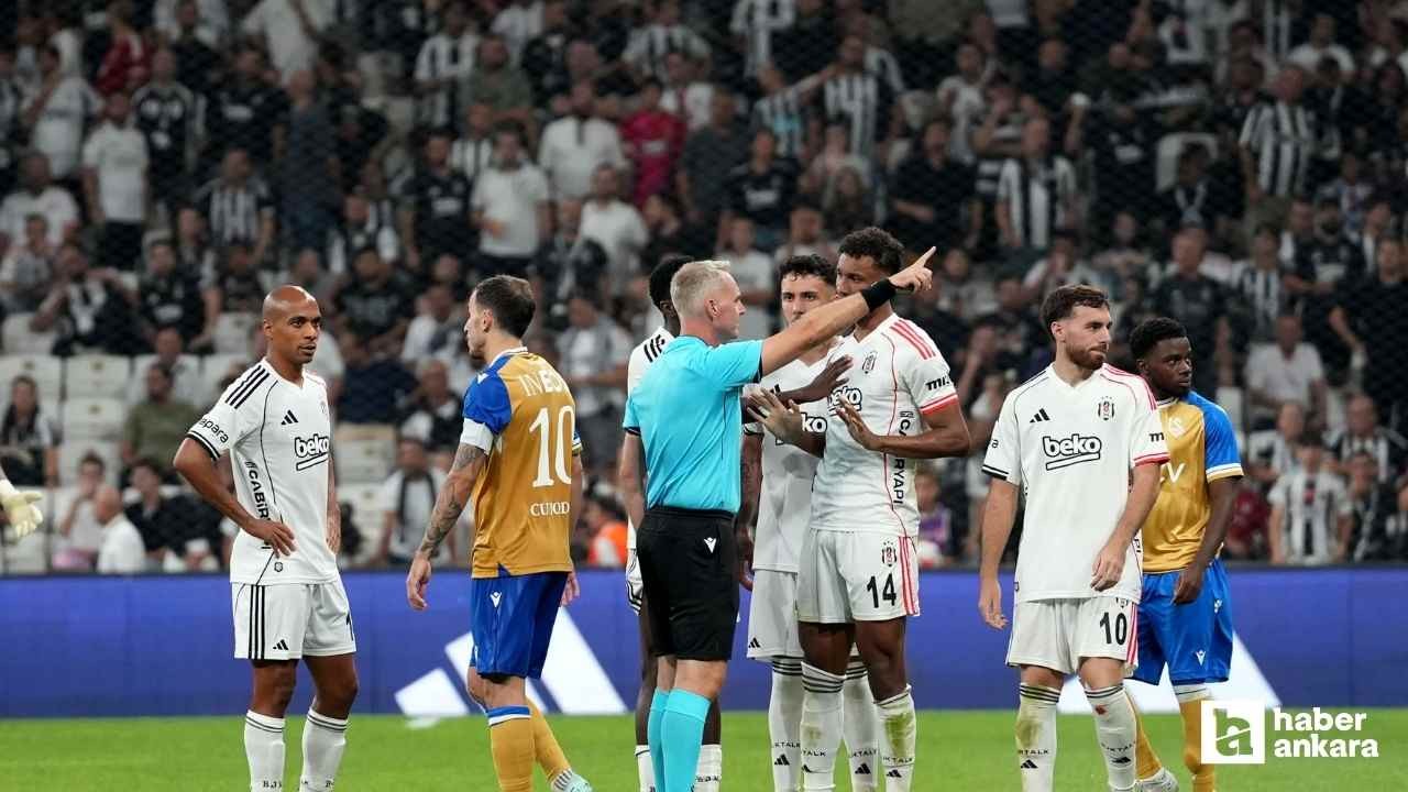 Lausanne'a 1-0 kaybeden Beşiktaş'tan Avrupa'ya erken veda