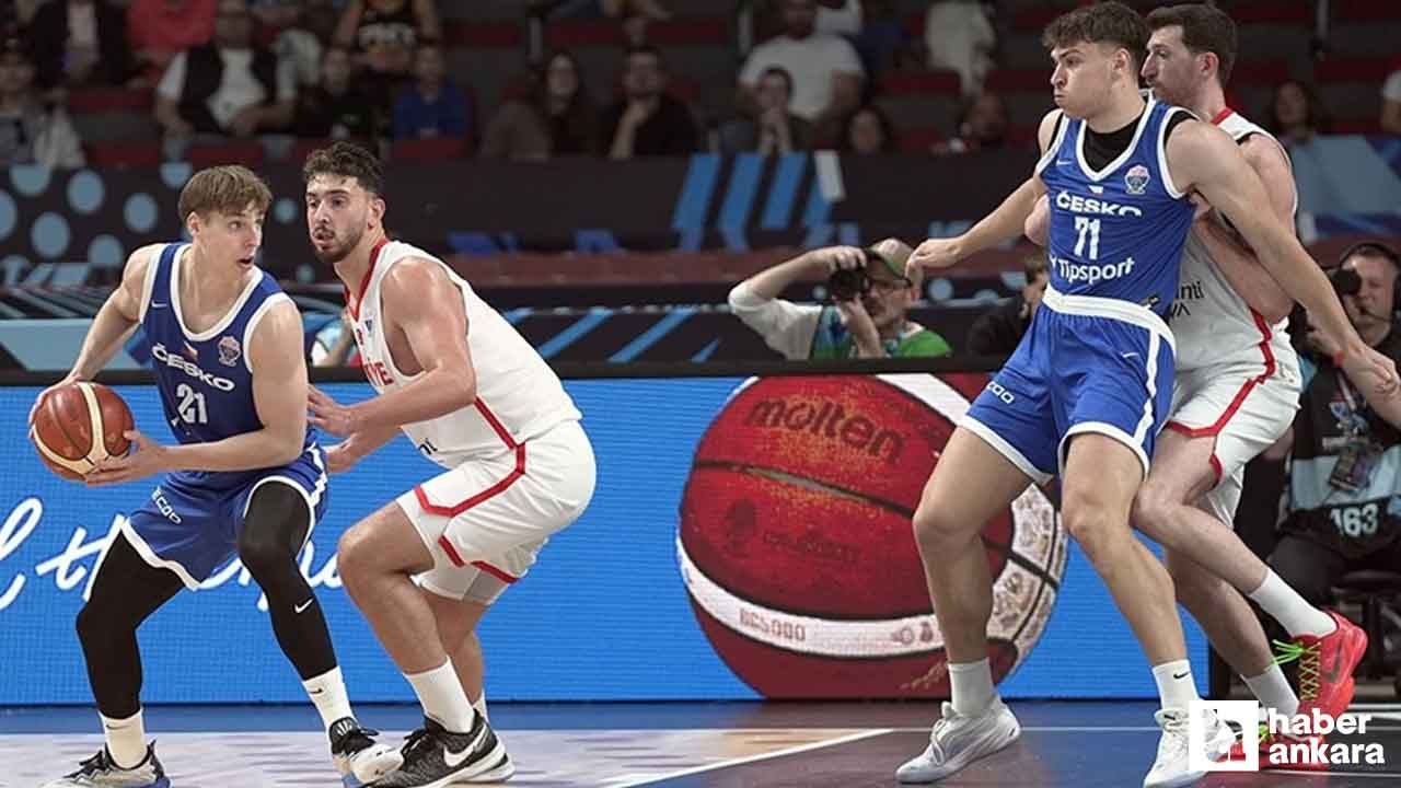 A Milli Erkek Basketbol Takımı, Çekya’yı da devirdi