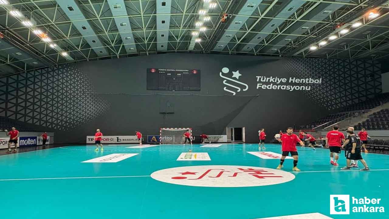 İşitme Engelliler A Milli Erkek Hentbol Takımı Ankara'da kampta!