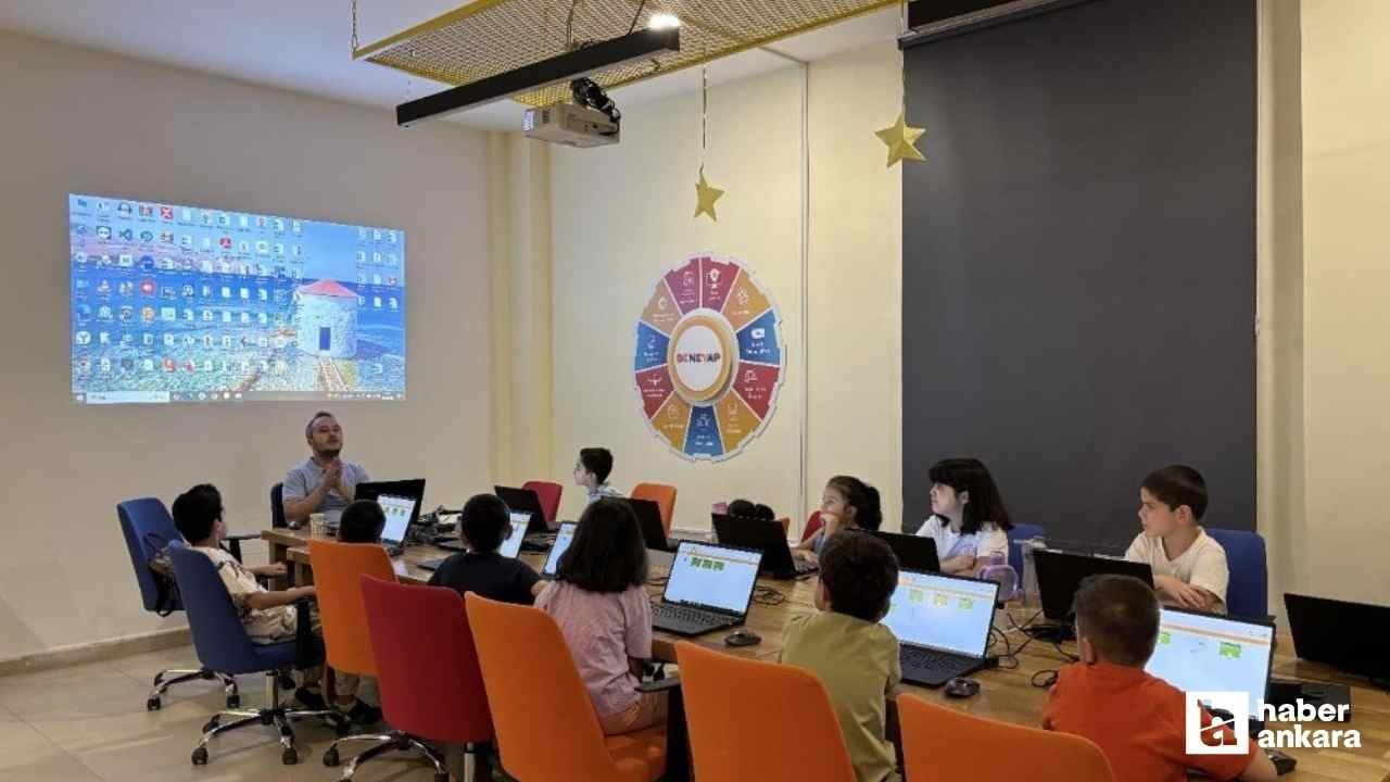 Sincan Belediyesi çocuklara Bilim Sincan ile yeni ufuklar açıyor
