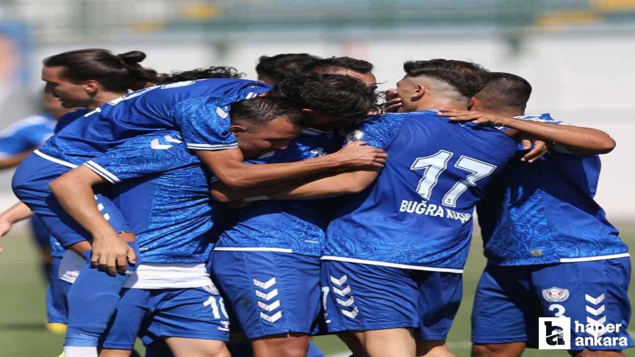Sincan Belediyesi Ankaraspor evinde Muğlaspor ile berabere kaldı
