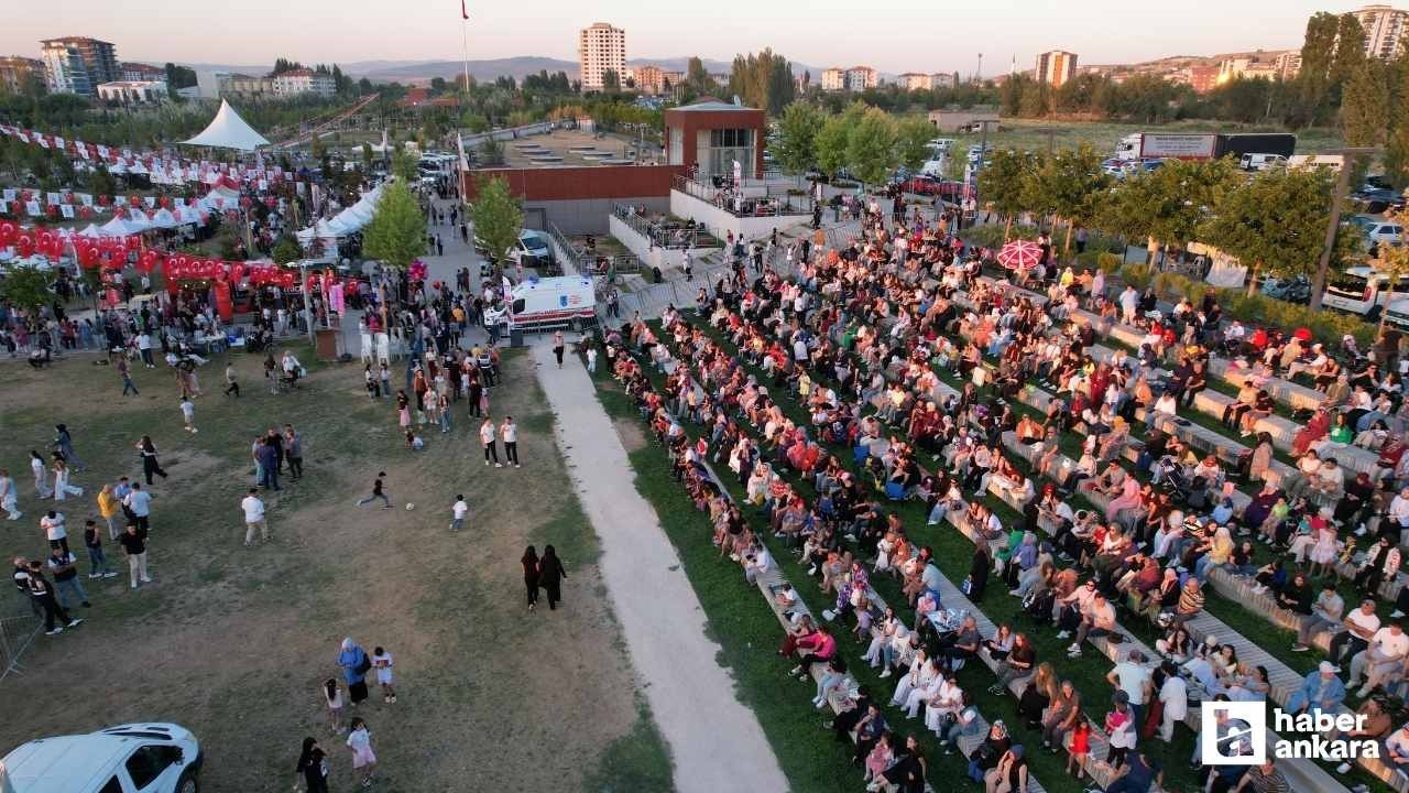 Kahramankazan Belediyesi'nin kavurma festivaline yoğun ilgi